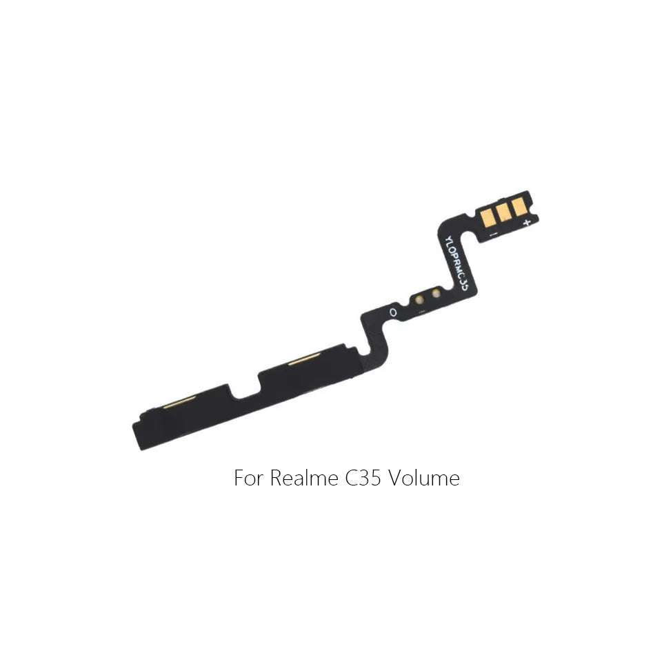 For Oppo C2 C20 C21Y C30 C31 C35 Power cable Switch on of ribbon volume flex