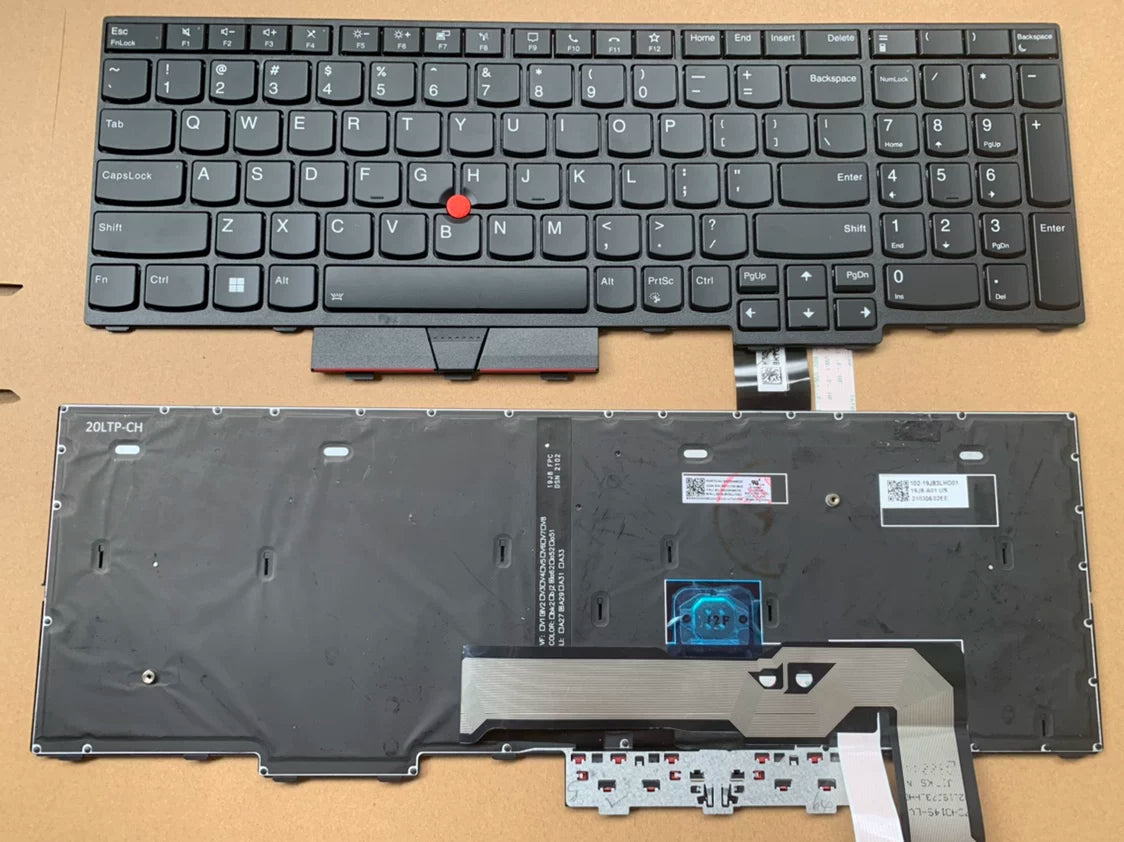 For Lenovo Thinkpad L15 Gen1 Gen2 P15V T15P T15G P17 Gen3/1 keyboard