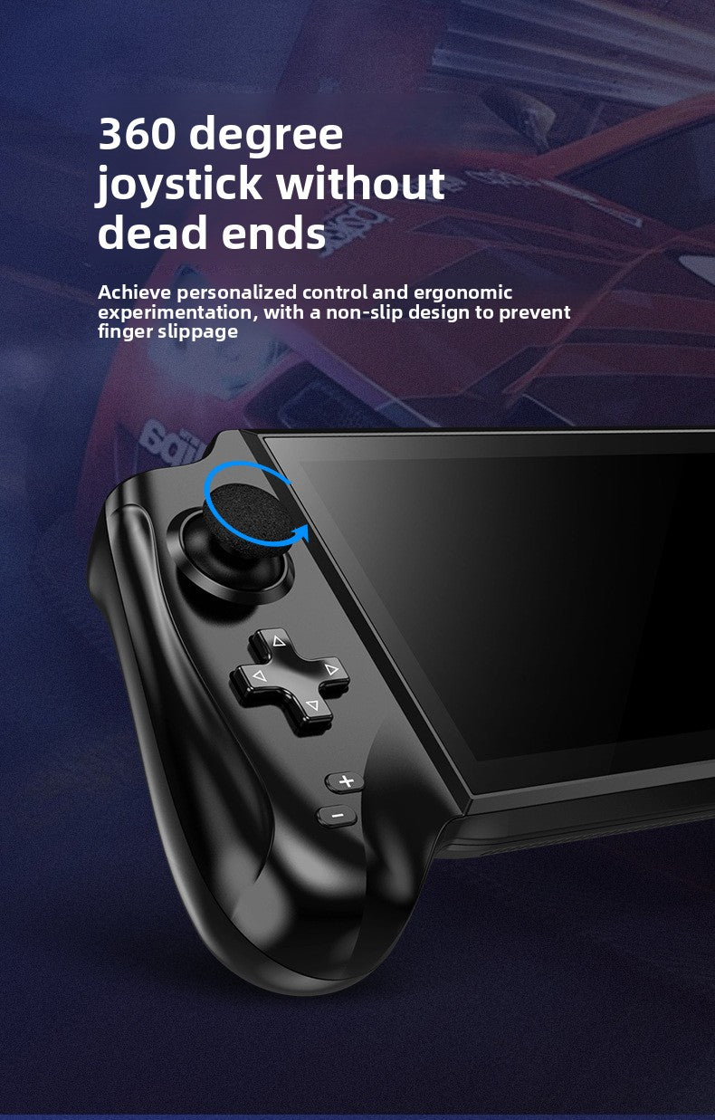 7" inch X20 IPS HD Dual joystick psp 4500mAh rechargable 2.4G Support wireless gamepad Linux games Handheld Game Player console GBA nostalgic retro NES game console FC