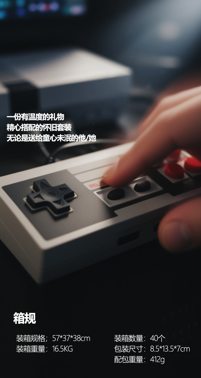 NES Mini 620 New TV Game Console NES Nostalgic Classic FC Red and White TV
