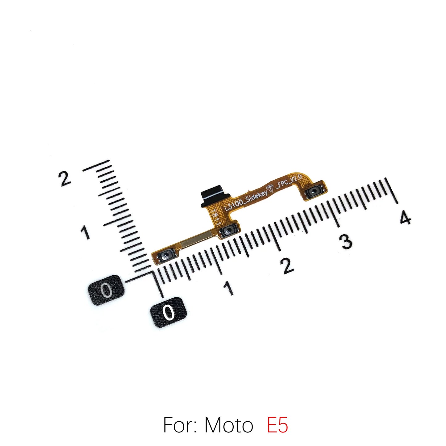 For Motorola E3 E4 Plus E4 E5 Play Go E5Plus Power cable Switch on volume of ribbon flex cable