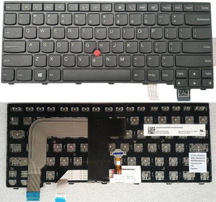 Original Lenovo/Lenovo IBM Thinkpad T460S T470S S2 3rd Keyboard 01EN682