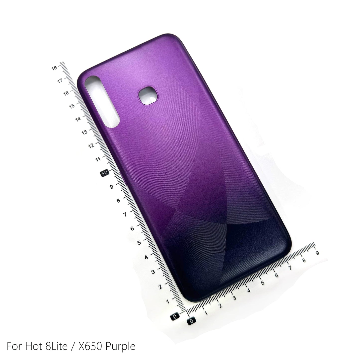 Battery back housing cover for Tecno Infinix Hot 8Lite X650 10Play X688 back case Phone case back cover
