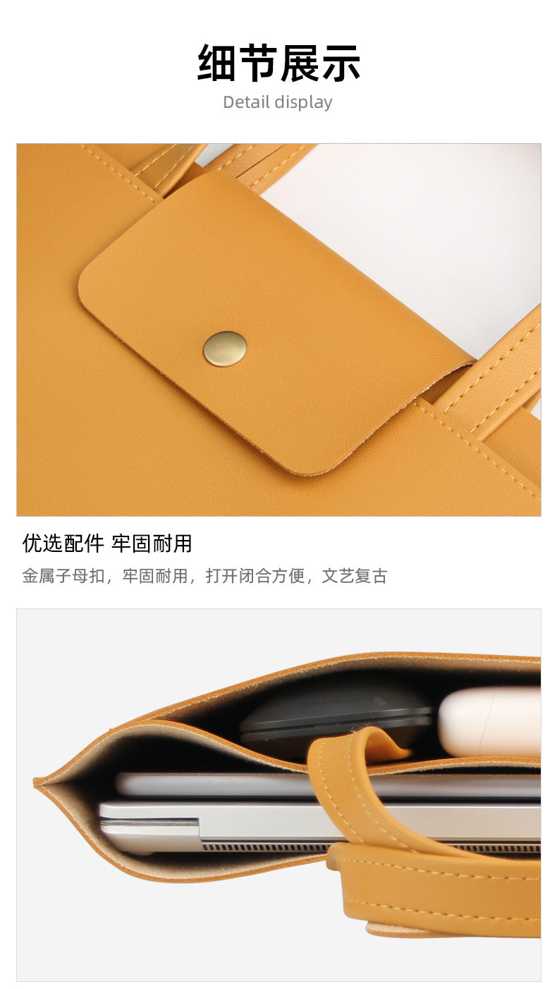 Laptop handbag for ipad inner bag Apple macbook14 "Lenovo Huawei briefcase 电脑包