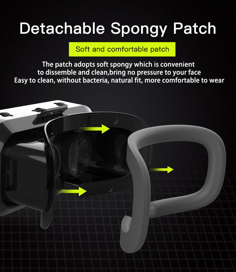 VR Thousand Magic VR Glasses G10 Virtual Reality Panoramic Large Screen Mobile Phone 3D Glasses