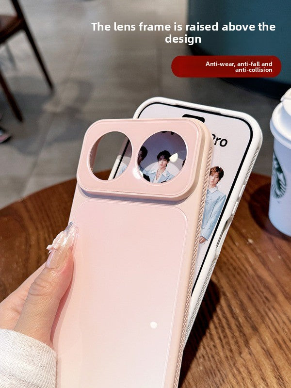 Smudge heat dissipation gradual change For Huawei nova16pro mobile phone case New 16ultra large hole lens all-inclusive protective case nova16 side heat dissipation mesh design shell Phone Accessories