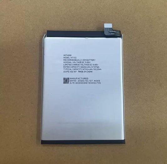 For nothing phone 2nd generation mobile phone NT02 battery 4700mAh large capacity mobile phone electric board Other Brand Phone repair parts