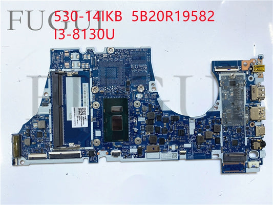 (Shipping fee not include)Lenovo/  motherboard system board 530-14IKB 5B20R19582 NMB601 I3-8130U