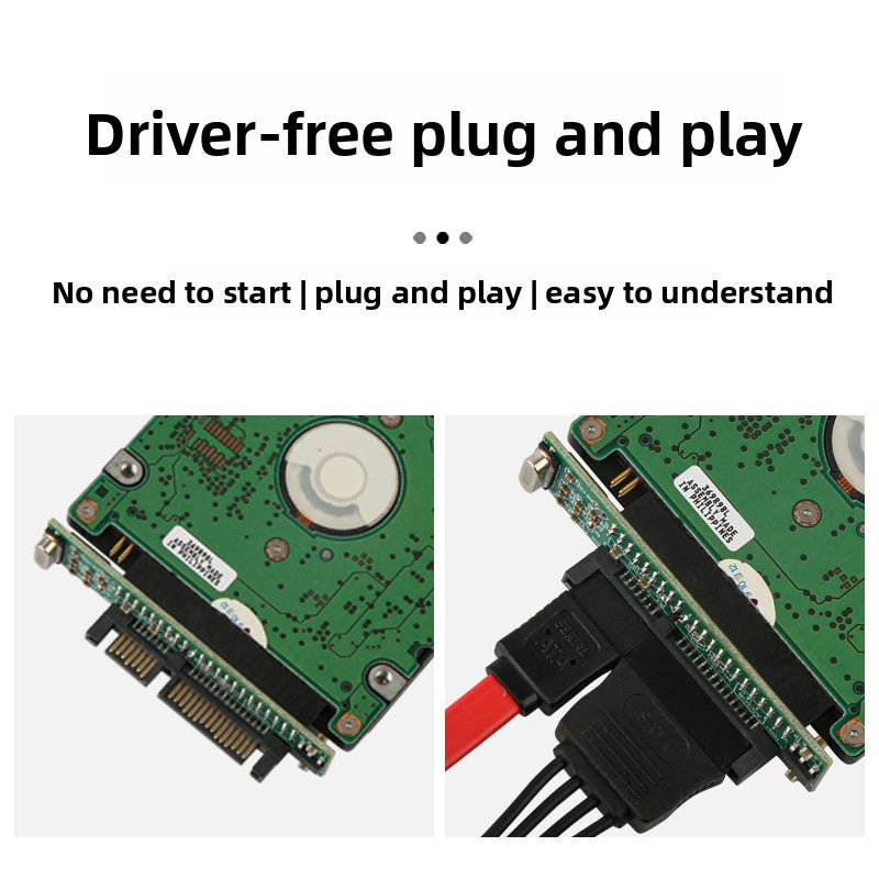 Old-fashioned hard disk notebook IDE to SATA adapter card 2.5 inch 43-pin 44PIDE to SATA parallel port to serial port Repair Tools