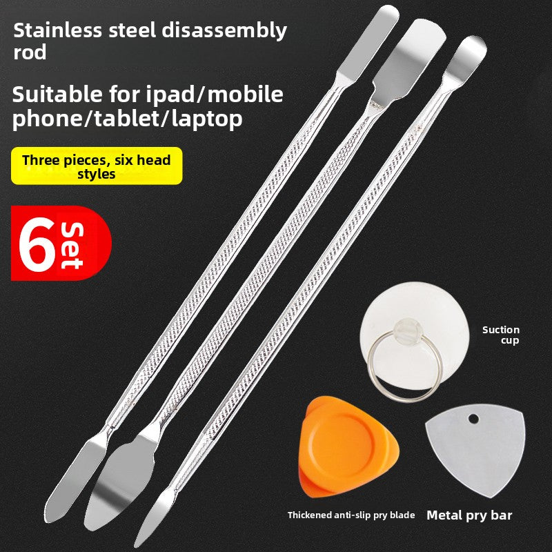 Laptop mobile phone disassembly opening tool kit pry tools repair skewer screen battery Upturned blade metal plastic crowbar tool Repair Tools