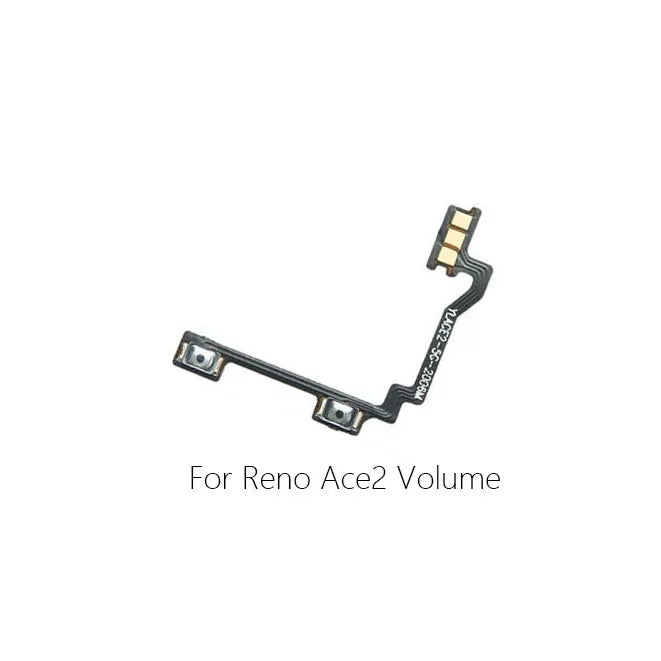 For Oppo Reno Ace Reno2 2F Reno3 Power cable Switch on volume flex of ribbon