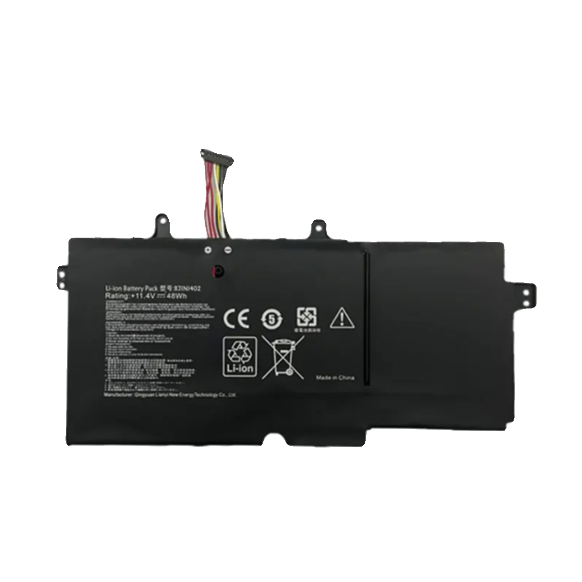 (Shipping fee not include)全新 for ASUS ASUS Q552uB Q551L Q551 N591L  replacement  battery  B31N1402