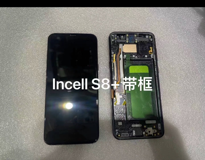 For Samsung S8 G9500 LCD screen assembly S8+ G9550 lcd display screen assembly with frame