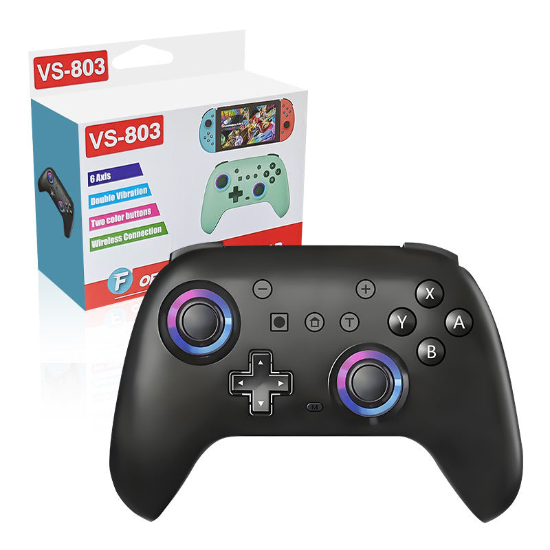 Switch wireless gamepad, compatible with PC, Steam game platform six-axis somatosensory dual vibration motor