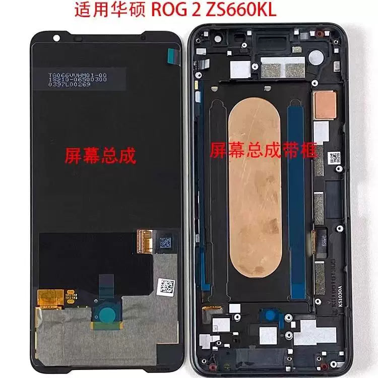 LCD Touch screen assembly for  ASUS  i003DD ZS661KS ROG3 ROG2 zs660kl i001DB display panel digitizer glass screen