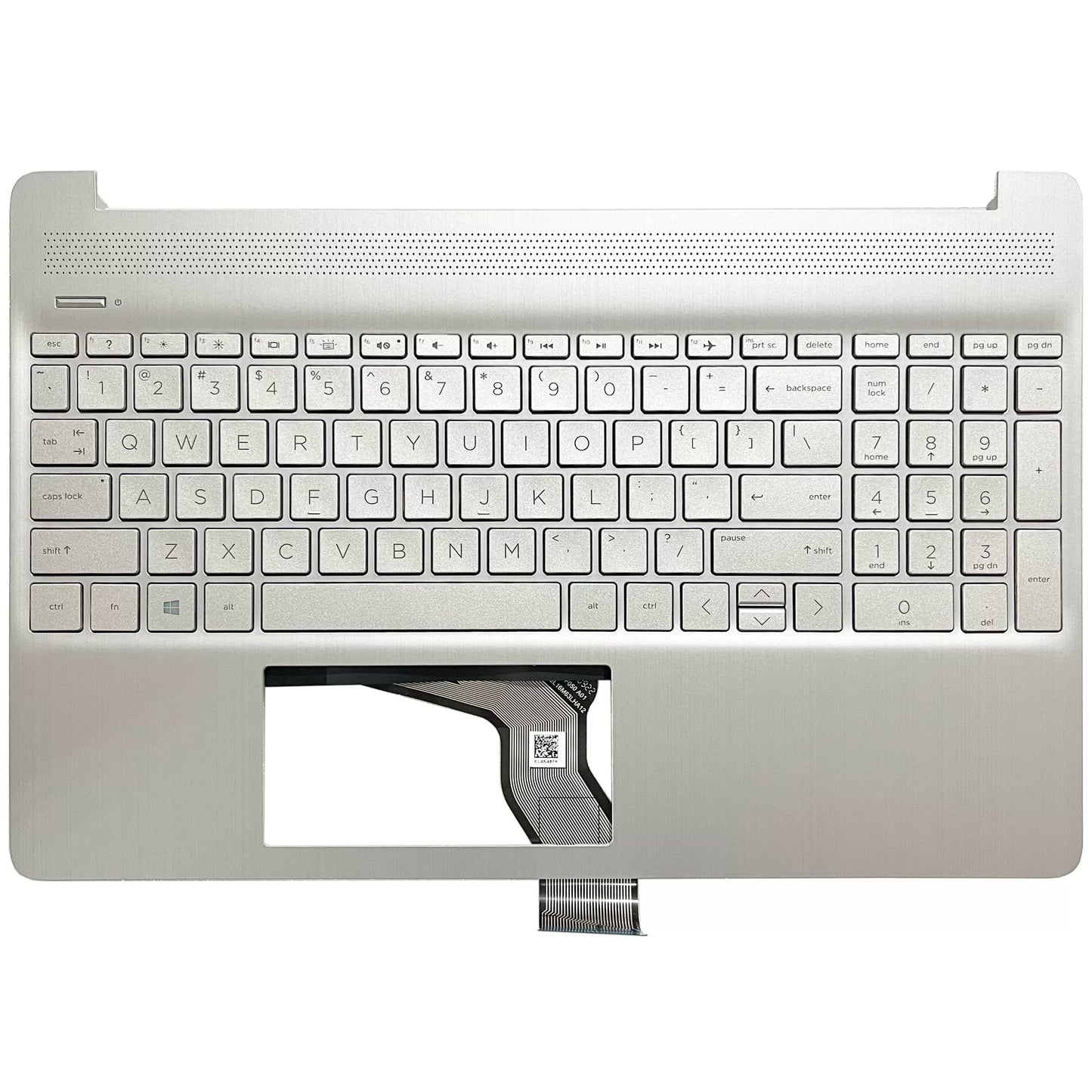 Upper cover case keyboard for  HP 15-EF DY 15s-EQ FQ TPN-Q222 Top case plamrest  L63579-001 touchpad