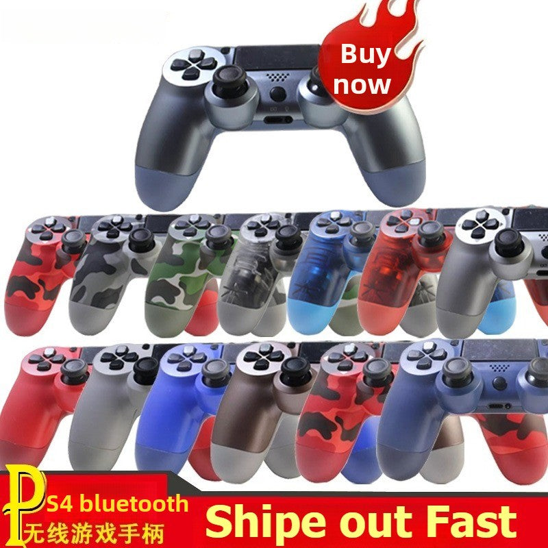 Dual-vibration wireless Bluetooth controller PS4 game controller wireless bluetooth gamepad P4 gamepad PC computer gamepad