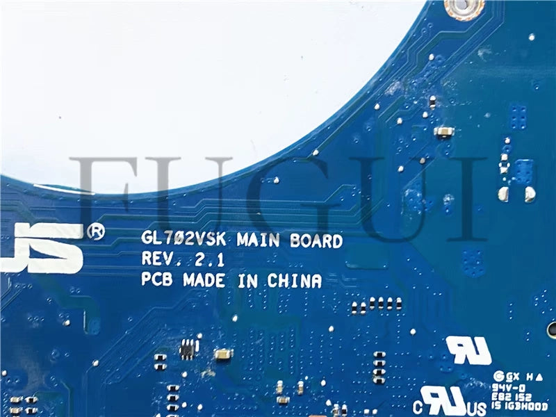 (Shipping fee not include)ASUS ASUS GL702VSK  rev:2.1 I7-7700 1070 8GB笔记本电脑motherboard system board