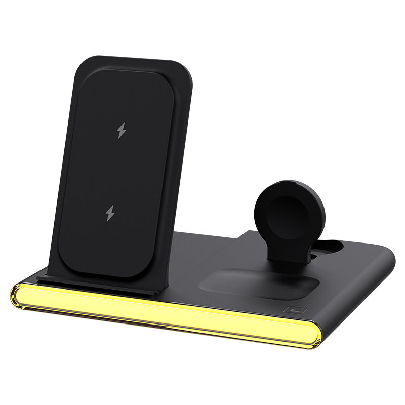 C27 3-in-1 wireless charging folding  Apple Samsung wireless charging