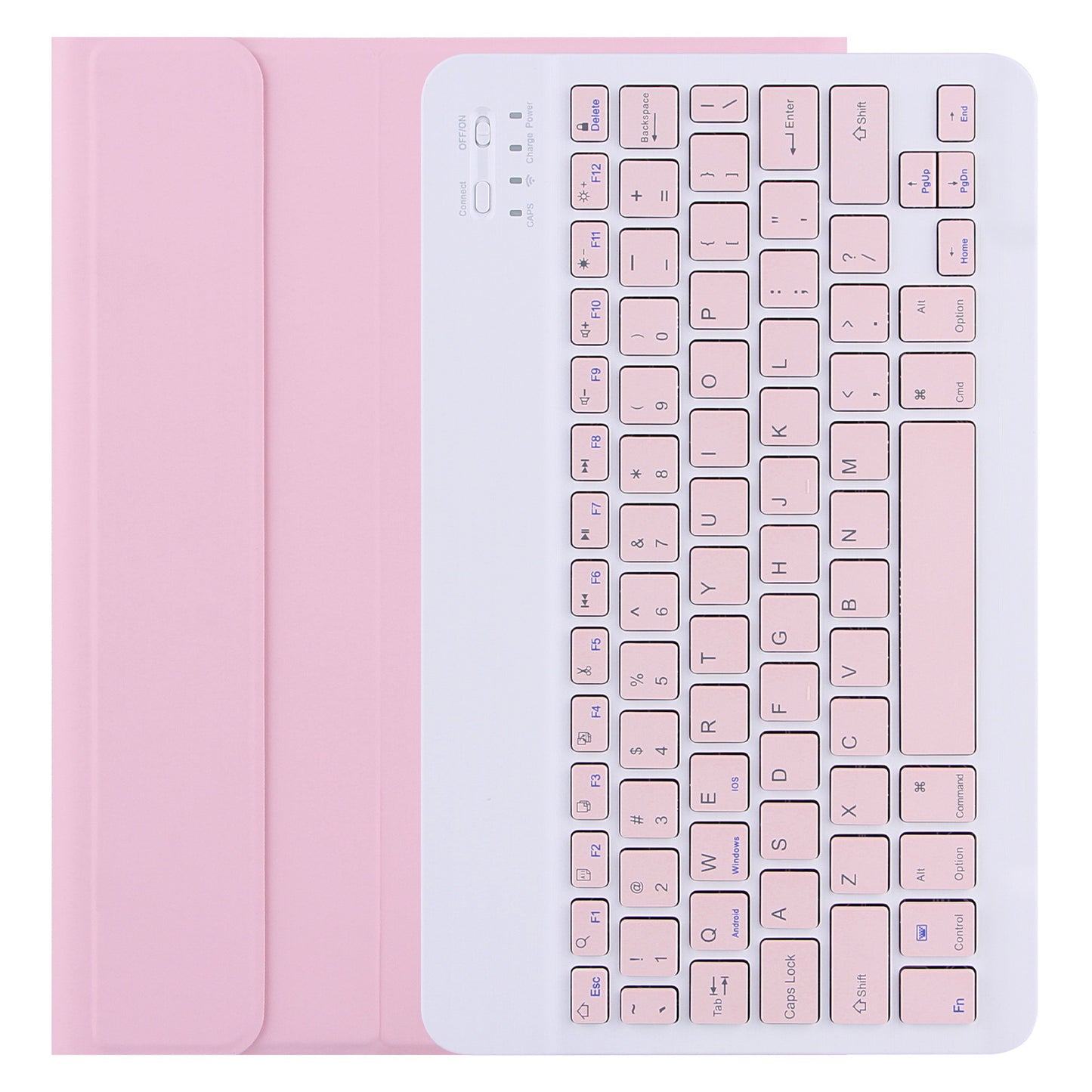 Applicable iPad10th generation Apple Pro11 touch Bluetooth keyboard case mini6 candy 10.2 pen slot leather case protective Accessories