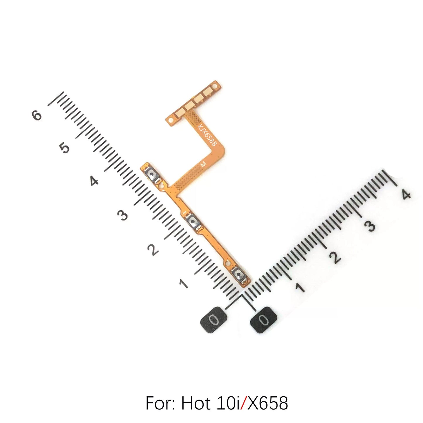 For Tecno Infinix Hot10i Hot10s Hot11 Hot12 Power cable Switch on of ribbon flex