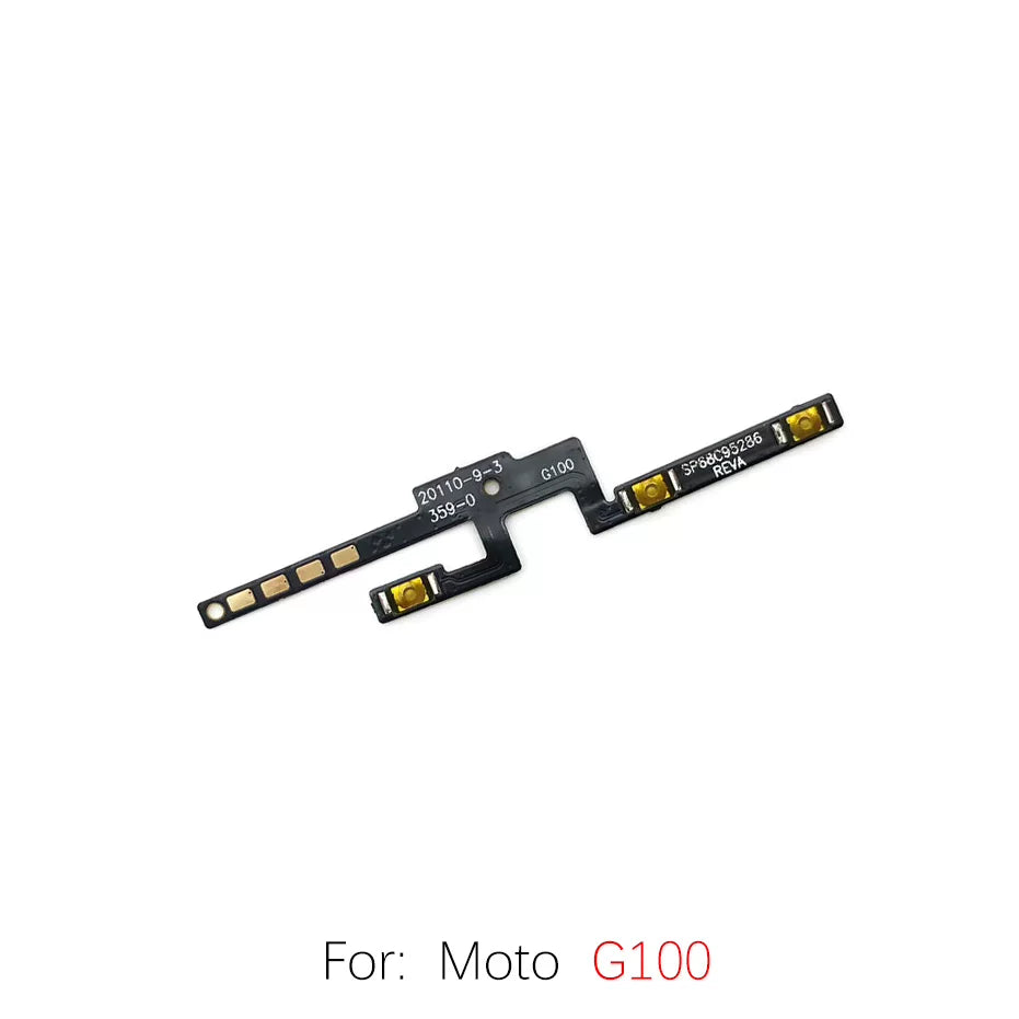 For Motorola G62 G71 5G G72 G73 G82 G84 G100 G200 Power cable Switch on of ribbon flex