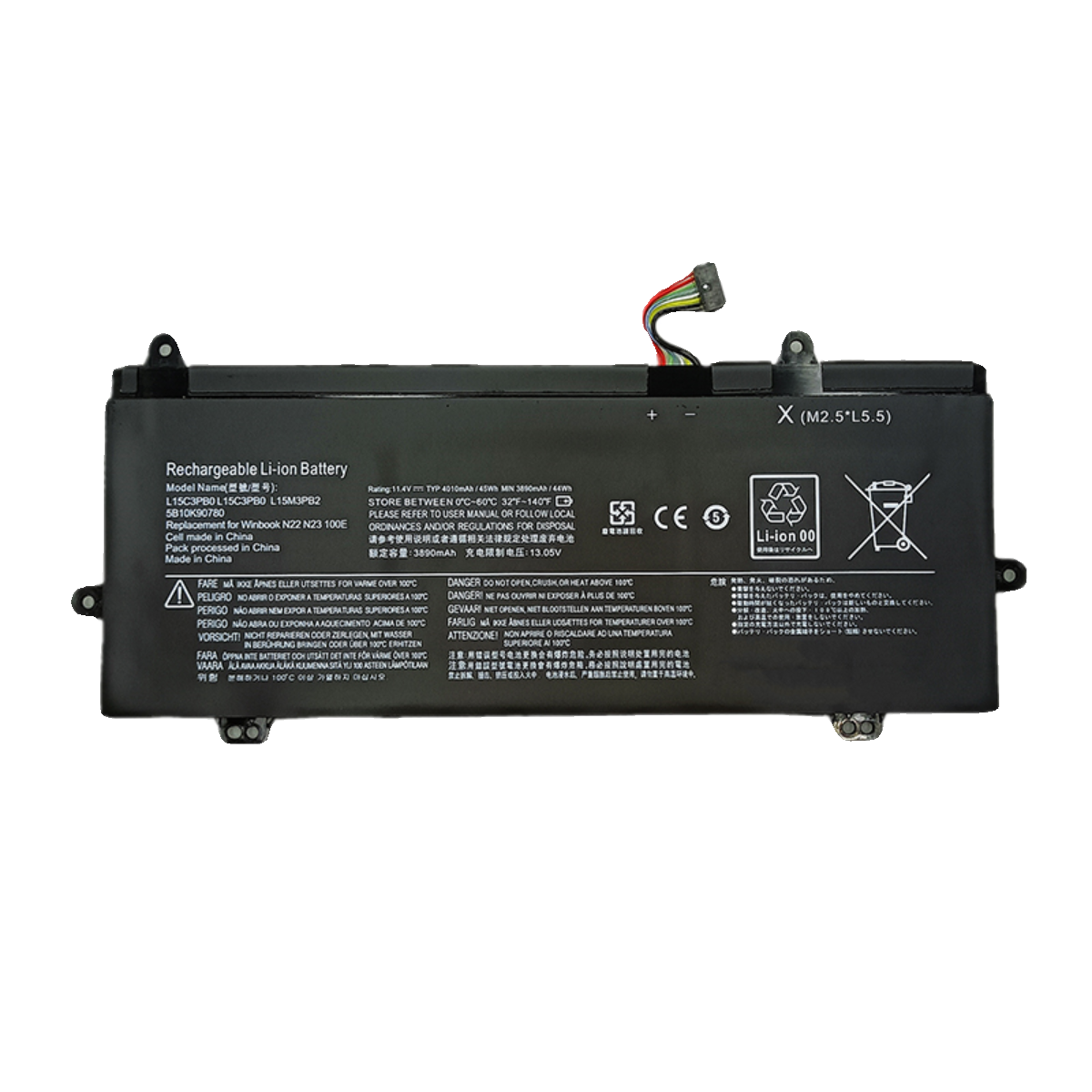 (Shipping fee not include)forFor  Lenovo  N22 N23 Chromebook L15C3PB0  replacement  battery   L15M3PB2