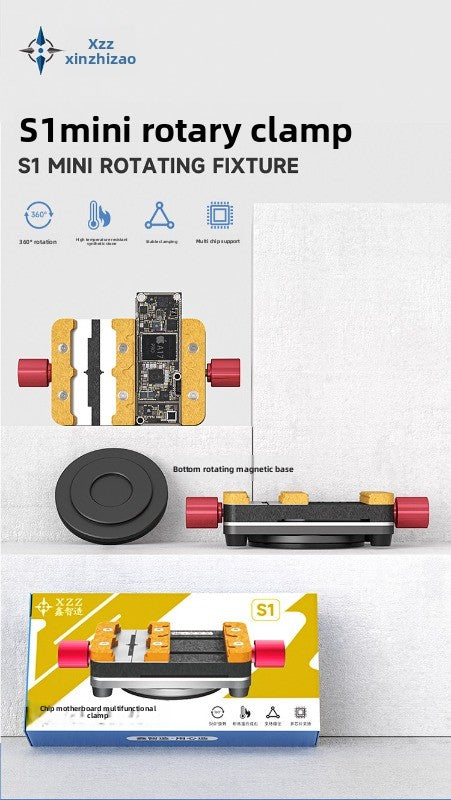 S3 new type, multi-functional maintenance fixture, glue removal, three card slot design, suitable for various types of main board chips repair tool