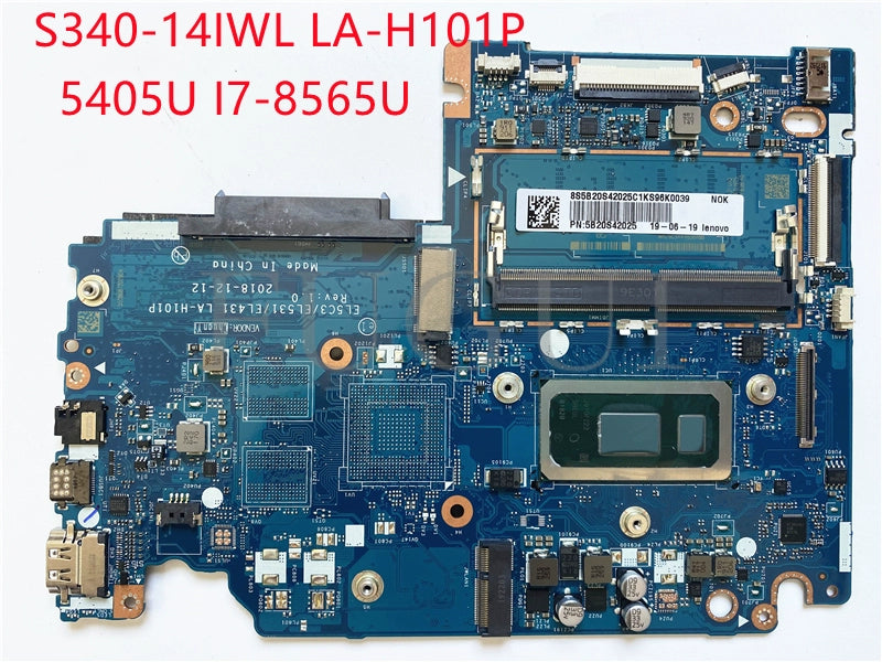 (Shipping fee not include)  motherboard system board S340-15IWL  I5-8265U I7-8565U 5405U