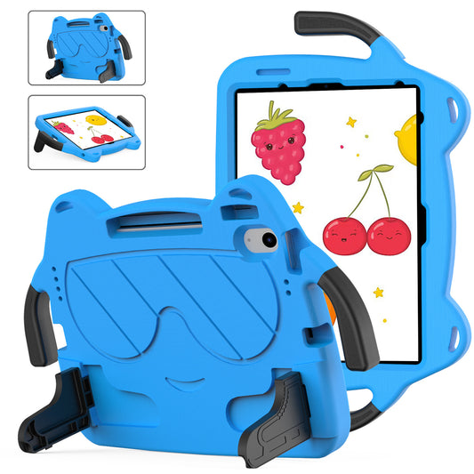 For iPad10 Flat Case Air4/5 Handle Holder Pro11 Children's Anti-Drop 10.2 Protective Cover 10.5 protective Accessories