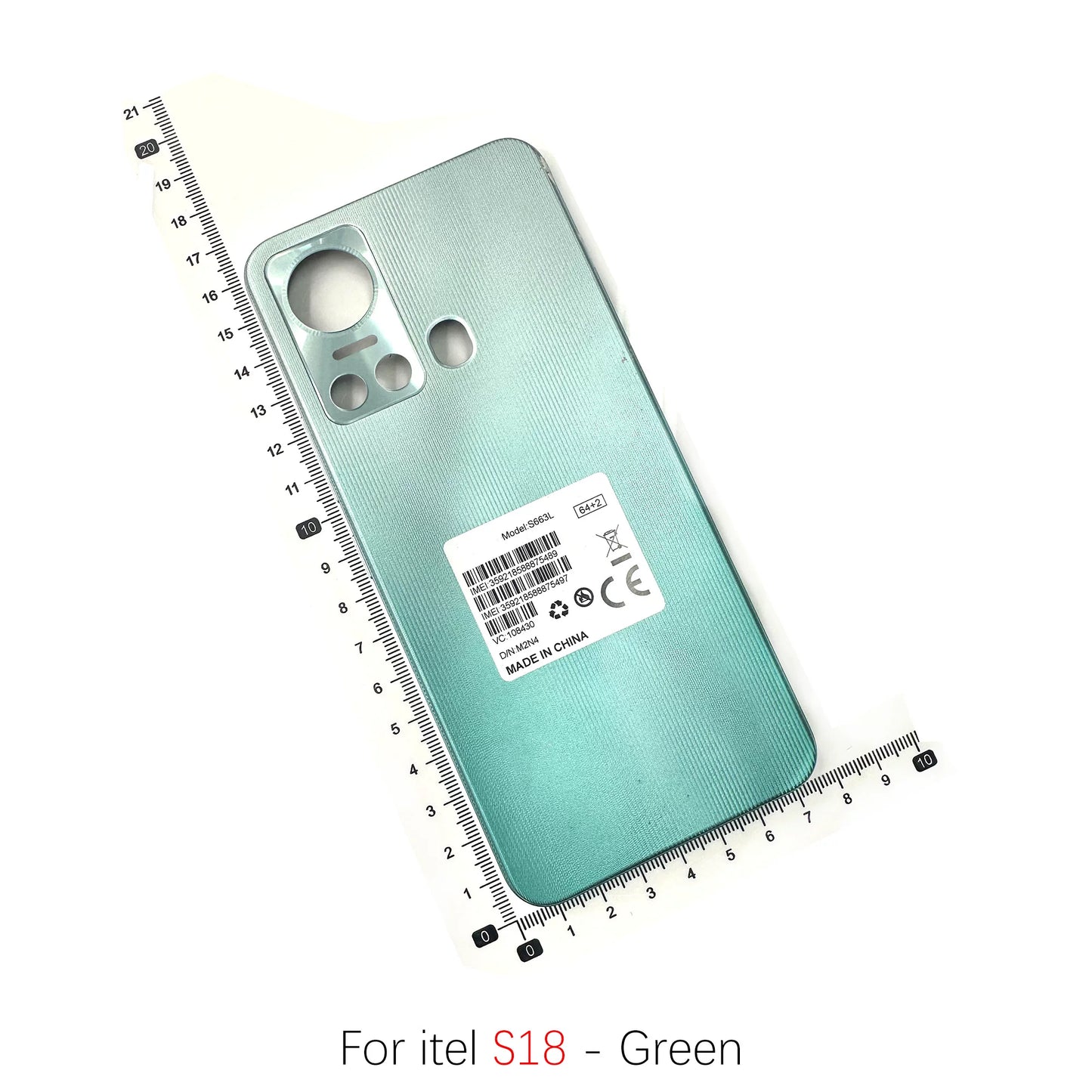 Battery back housing cover for Tecno Infinix itel S4 S5 S5Pro S17 S18 S23 back case phone case back cover