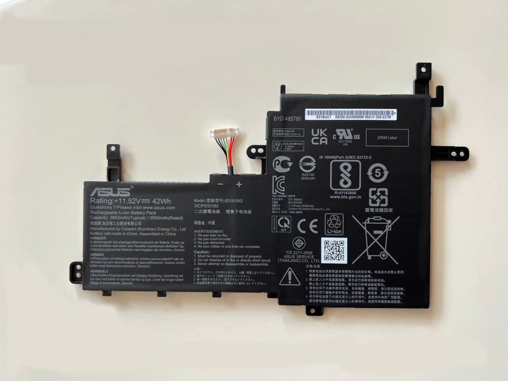 ASUS S531FA V531FL X531FA S531FL V5050E B31N1842 battery