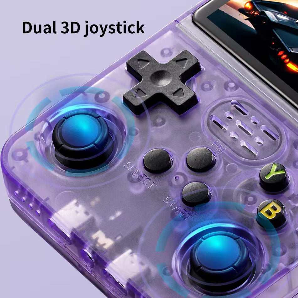 3.5" inch R36S Retro Handheld Game Console 1020mAh 64GB/128GB Portable Gaming Device with Built-in Games