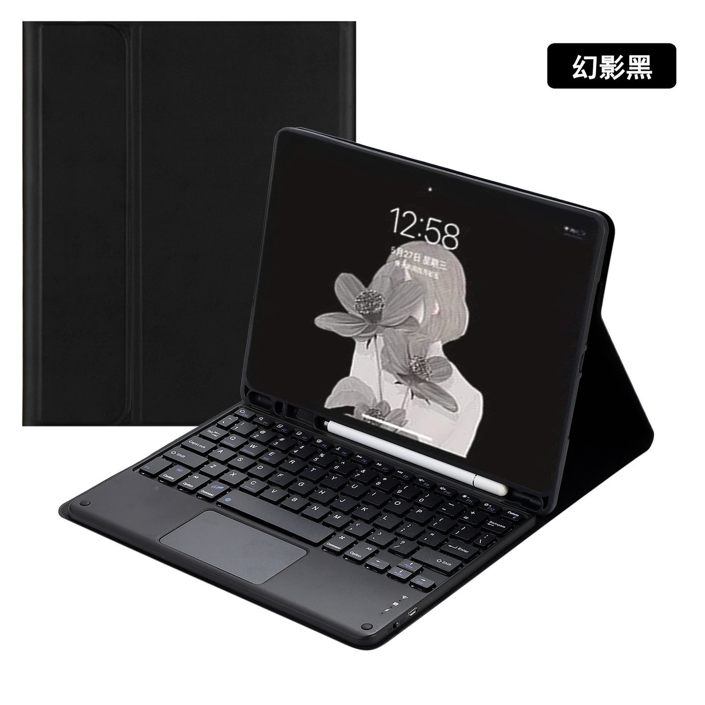 Applicable iPadpro11 Apple 10th generation Air4 tablet 10.9 inch Air5 protective case 9.7 Miaocun Bluetooth keyboard protective Accessories