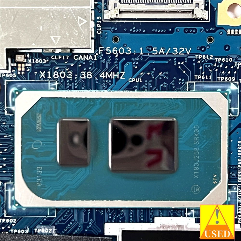 (Shipping fee not include)DELLmotherboard system board 5320 07VV14 SRK05 i5-1135G7 GM 19817-1