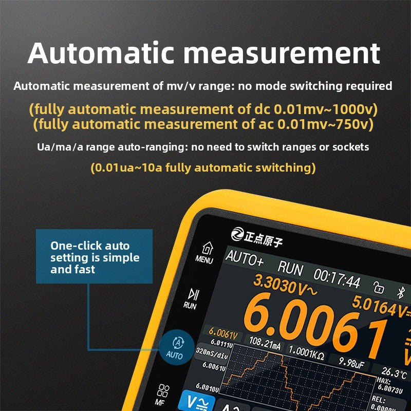 DM40A/B/C Digital Multimeter High Precision 4-bit Half Oscilloscope 3-in-1 Handheld Multimeter Laptop repair tools