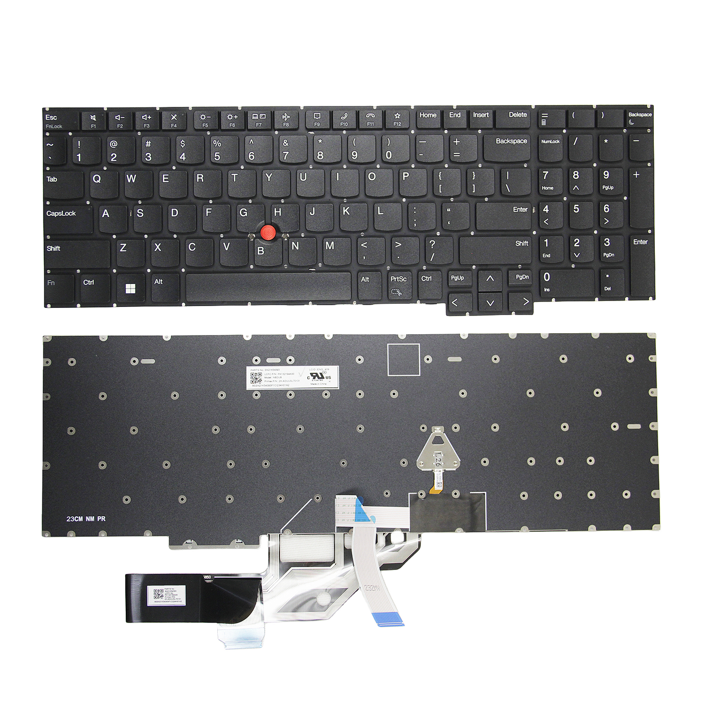 Applicable, Lenovo Thinkpad 1st generation E16 Gen1 Gen2 laptop keyboard