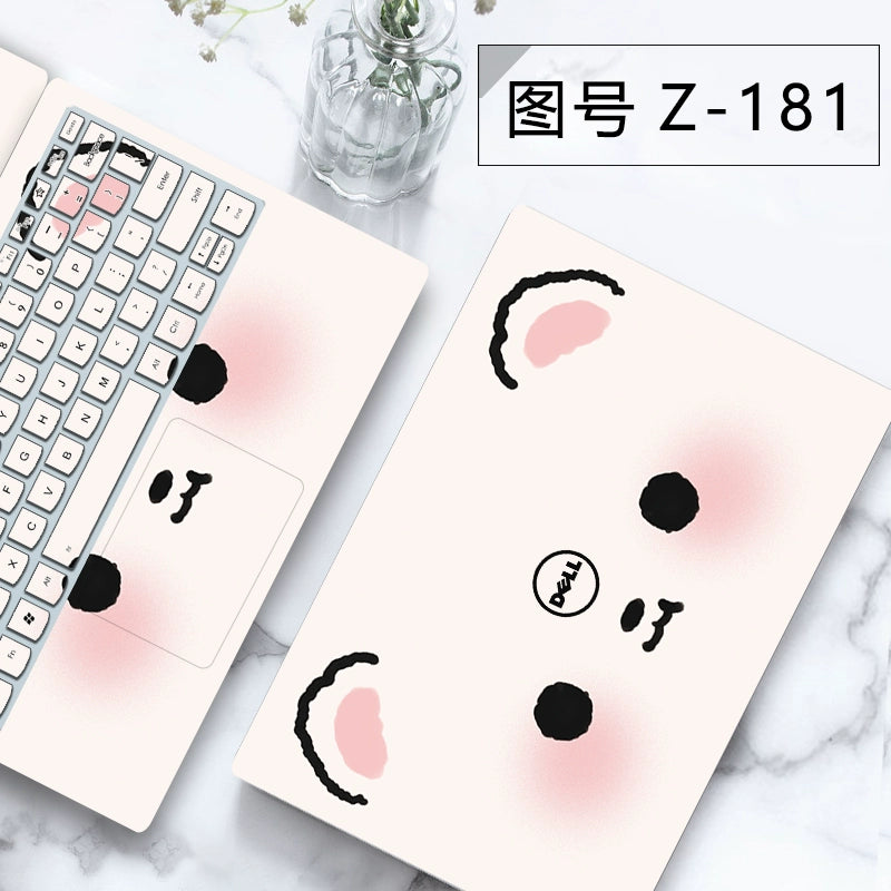 (Shipping fee not include)Dell灵越5000贴纸inspiron15-5557 5493 5405 5509 5502笔记本电脑贴膜5590 5391 5490 5585 5498保护膜全套