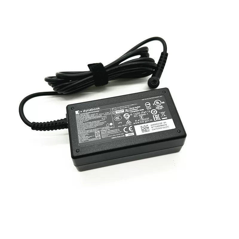 Genuine New Adapter PA5367E-1AC3 65W AC Adapter Charger for Toshiba Dynabook Z830 Z930 Toshiba Satellite Pro C30 C40 C50 A40 series PX5367K-1AC3 ADP-65DE B power supply Toshiba laptop repair parts