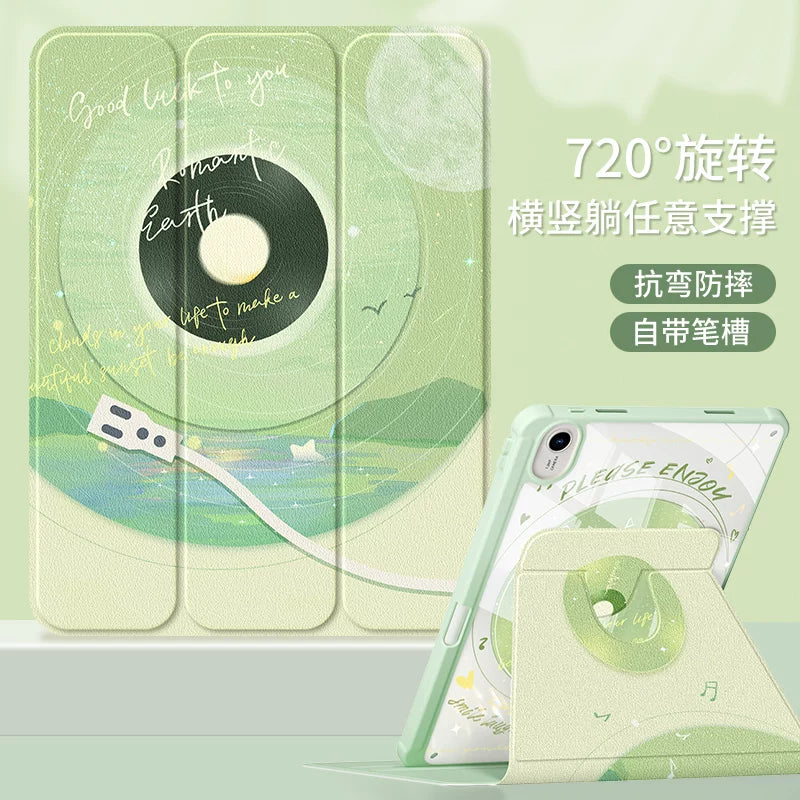 For Huawei matepadair protective case matepad11 flat case 2023 new matepadpro10.8 anti-bend 11.5 inch se acrylic 10.4 all-inclusive anti-drop Tablet Accessories