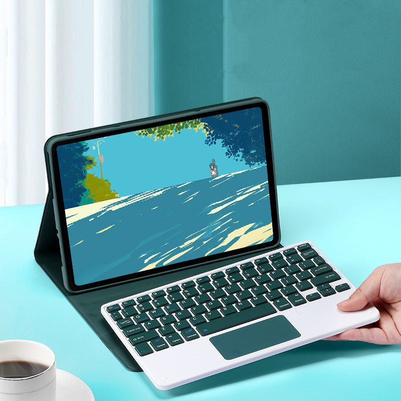 Applicable Redmi 10.61 Tablet Bluetooth Keyboard Leather Case 2022 Miaokong Redmi Pad SE Magnetic Protective Accessories