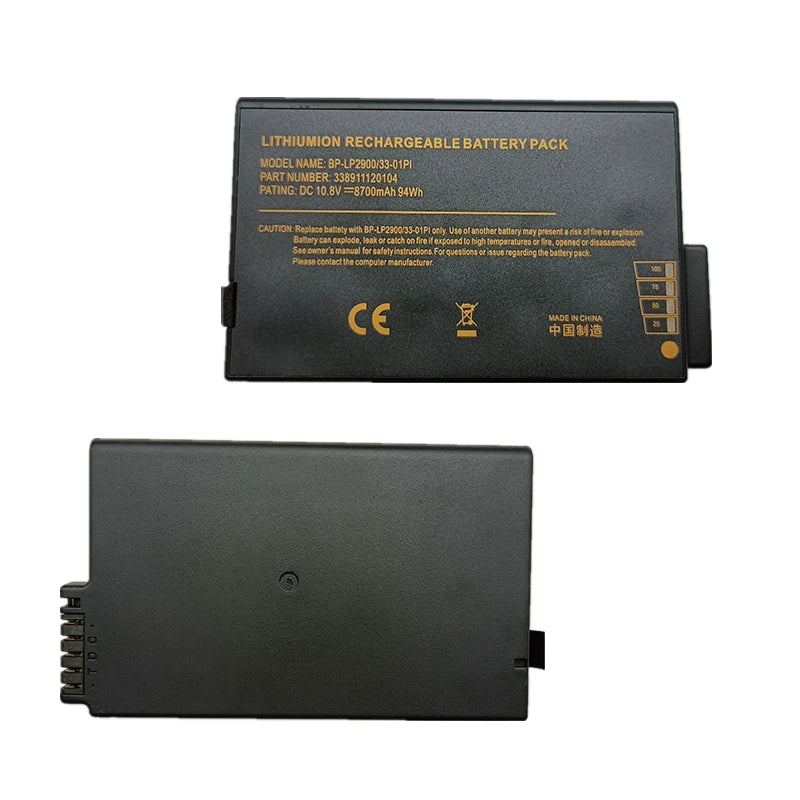 (Shipping fee not include)for神基Getac X500 V100 V1010 V200 BP-LP2900/33-01PI repalcement battery