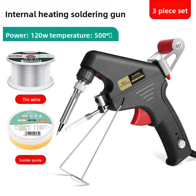 Electric soldering iron automatic tin repair welding household small high power solder gun machine manual 120W  Laptop Mobile Phone Repair tools