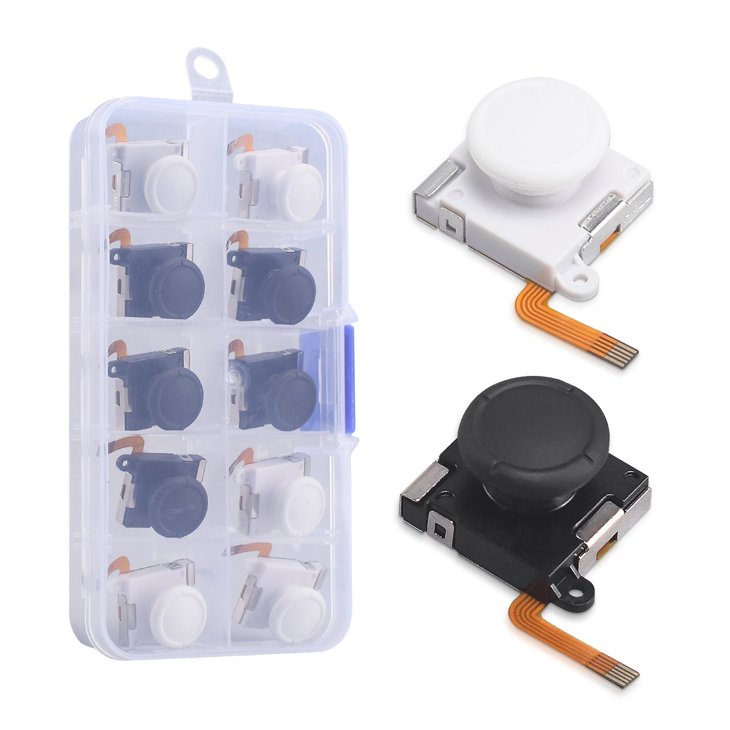 PS5 TMR Hall joystick for XBOX PS4 Switch TMR electromagnetic reluctance 3D joystick 10 packs