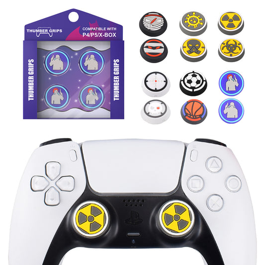 PS5 handle rocker cap PS5 handle 3D button cap protective cap for XBOXONE PS4 handle silicone cap