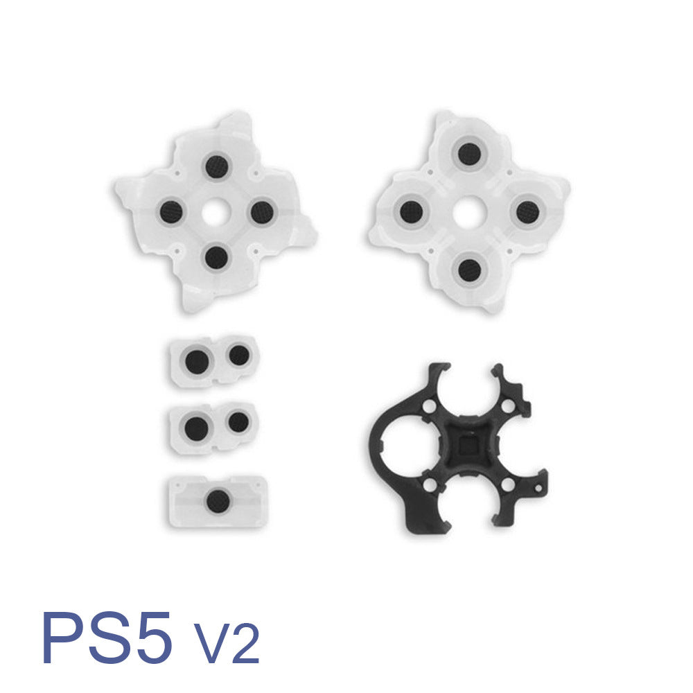 PS5 handle button conductive glue, cross key L1R1 key rubber pad PS5 gamepad V1 V2V3 conductive glue