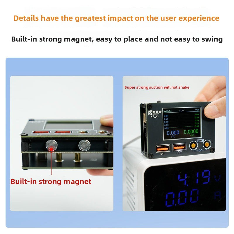 ATV1 High Precision, Multifunctional Current Meter Android UART Fault Analysis, Current Scale Prompt repair tool