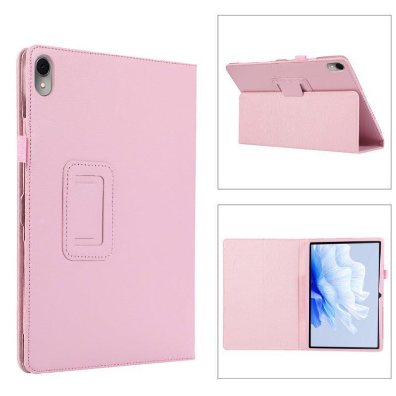 Applicable Honor Tablet X8 Pro Protective Case X9 11.5 2023 Litchi Pattern Bracket Book Leather Case Factory Batch Protective Accessories