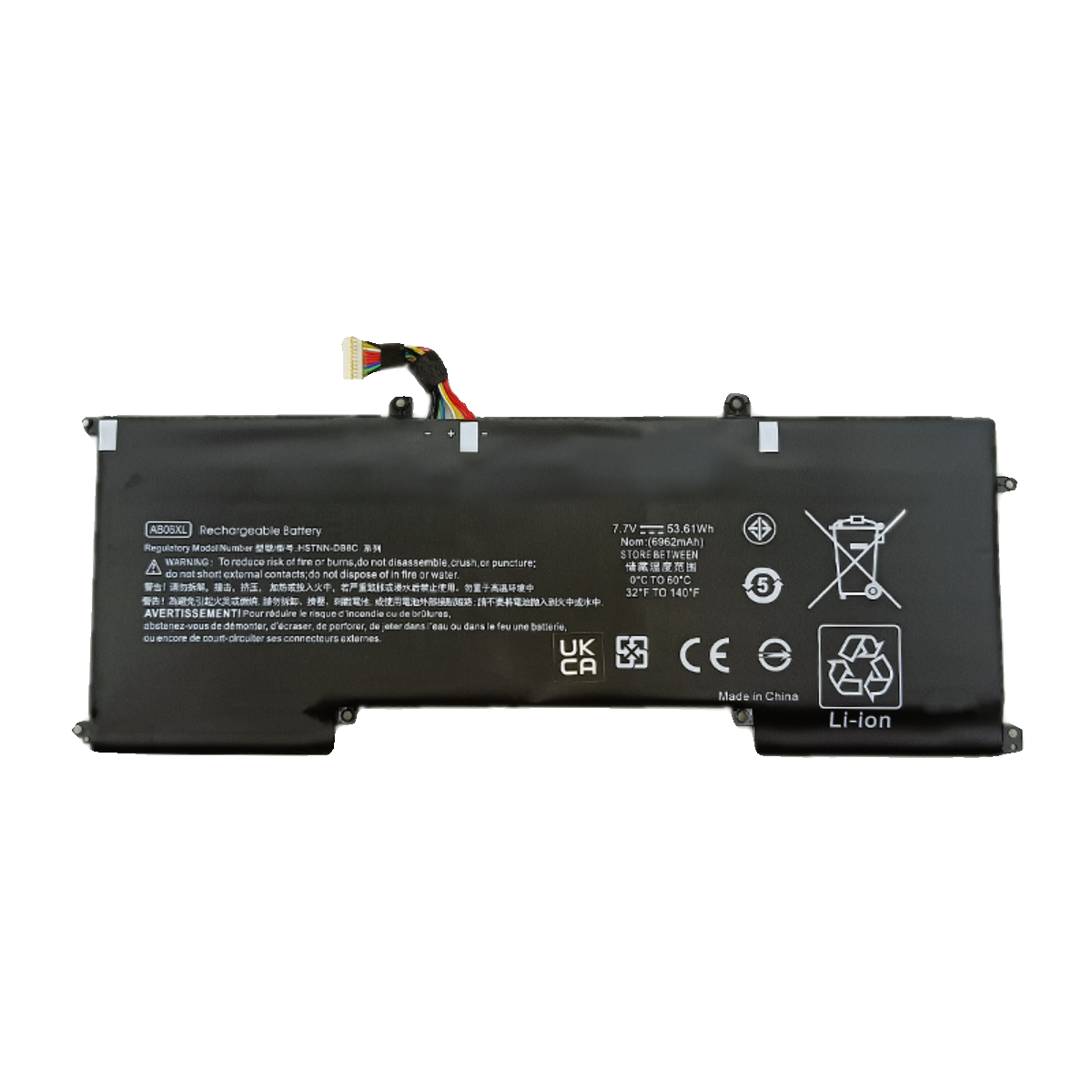 (Shipping fee not include)forfor惠普 HP ENVY 13-AD019TU AD021TU TPN-I128  repalcement battery AB06XL