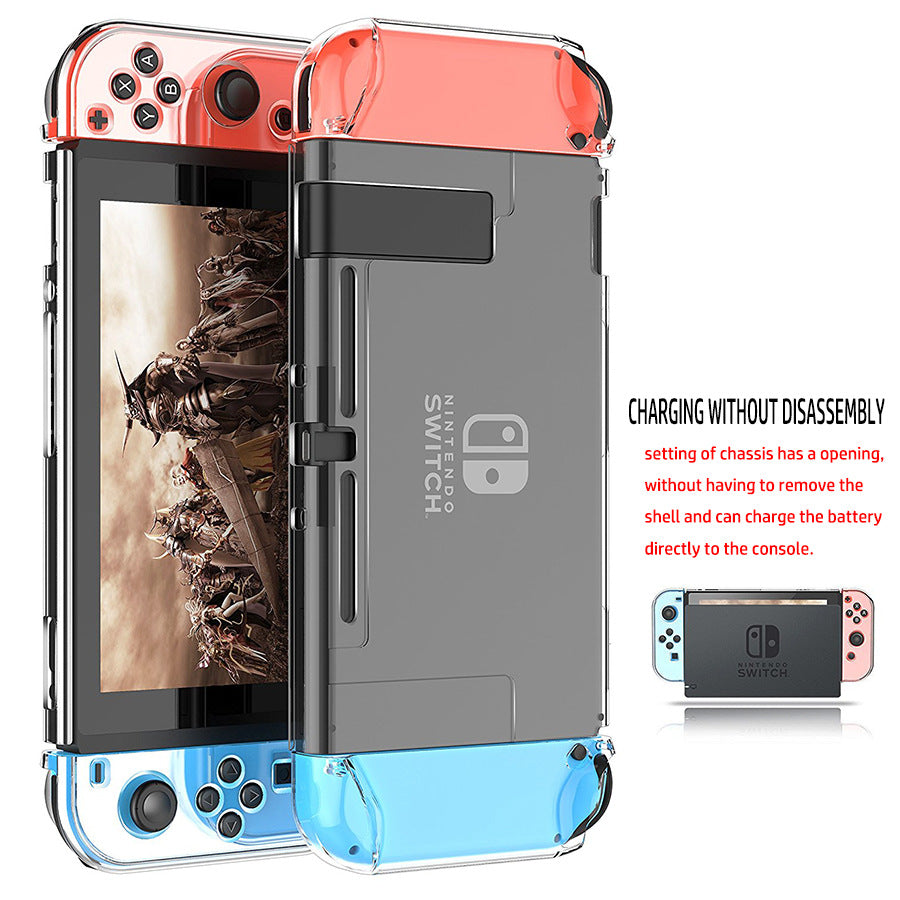 Suitable for Nintendo switch crystal case switch host protective case PC hard case NS game console protective case